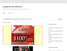 Tablet Screenshot of imagenesdereflexion.org